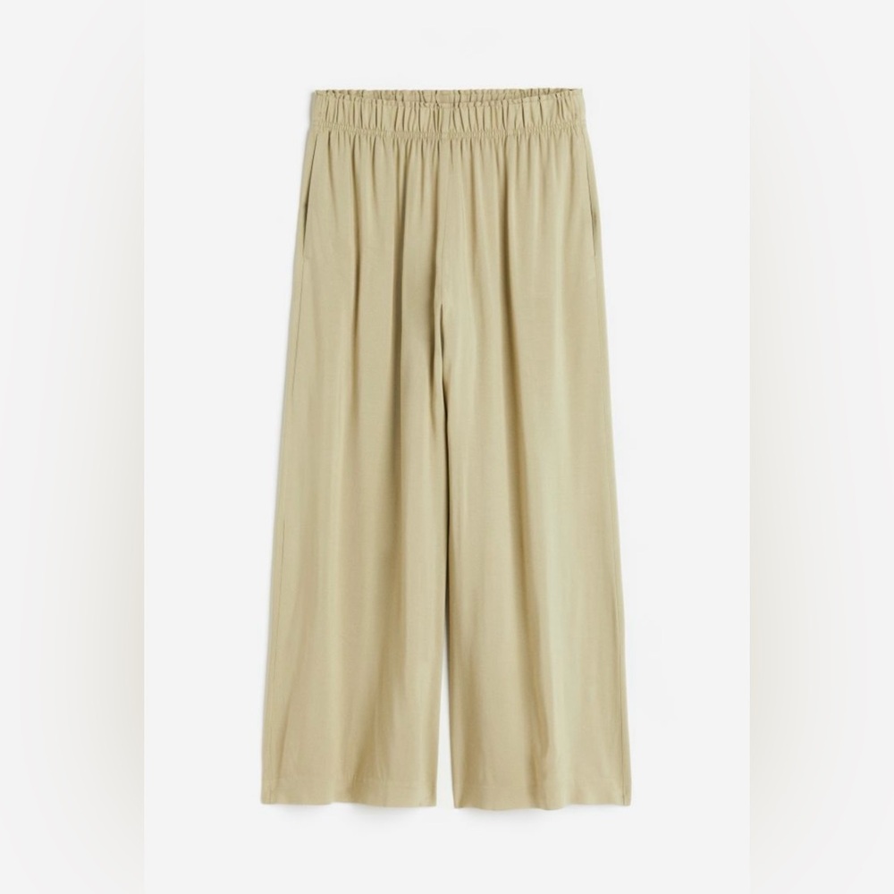 Crop Wide Leg Pants
